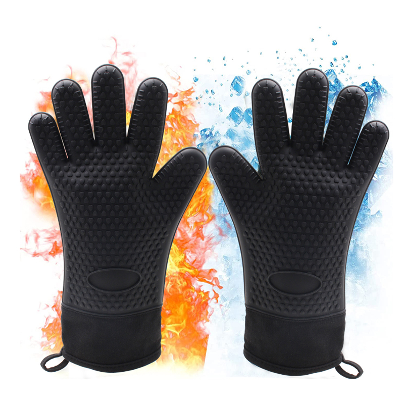 Oven Mitt Silicone - Silikonowe rękawice kuchenne Odporne na ciepło
