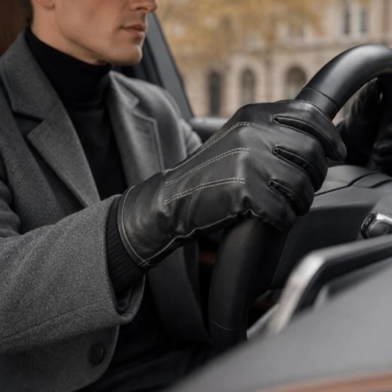 1/2 pary zimowych rękawic ze s – Leather Driving Glove recenzja i cena